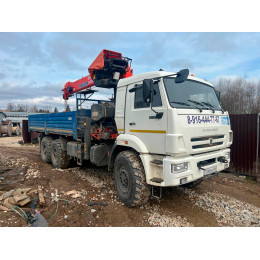 Аренда Манипулятора с КМУ HIAB 190T на шасси КАМАЗ